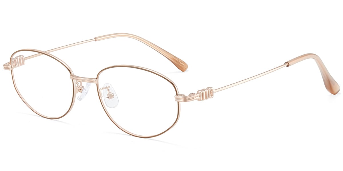 Oval Eyeglasses F9439