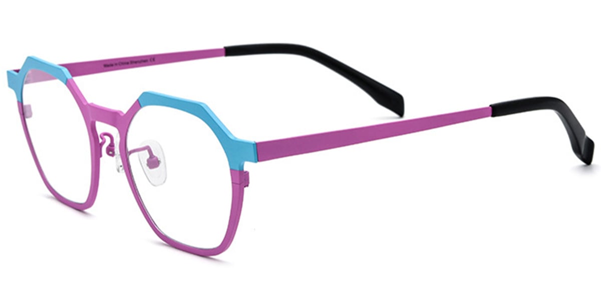 Titanium Geometric Frame F6670