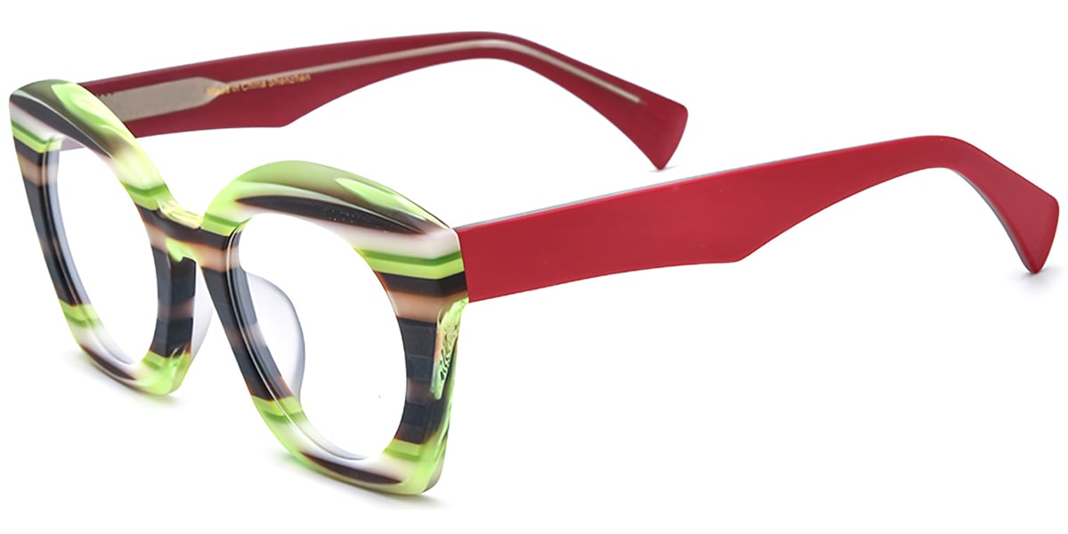 Acetate Square Frame F7395