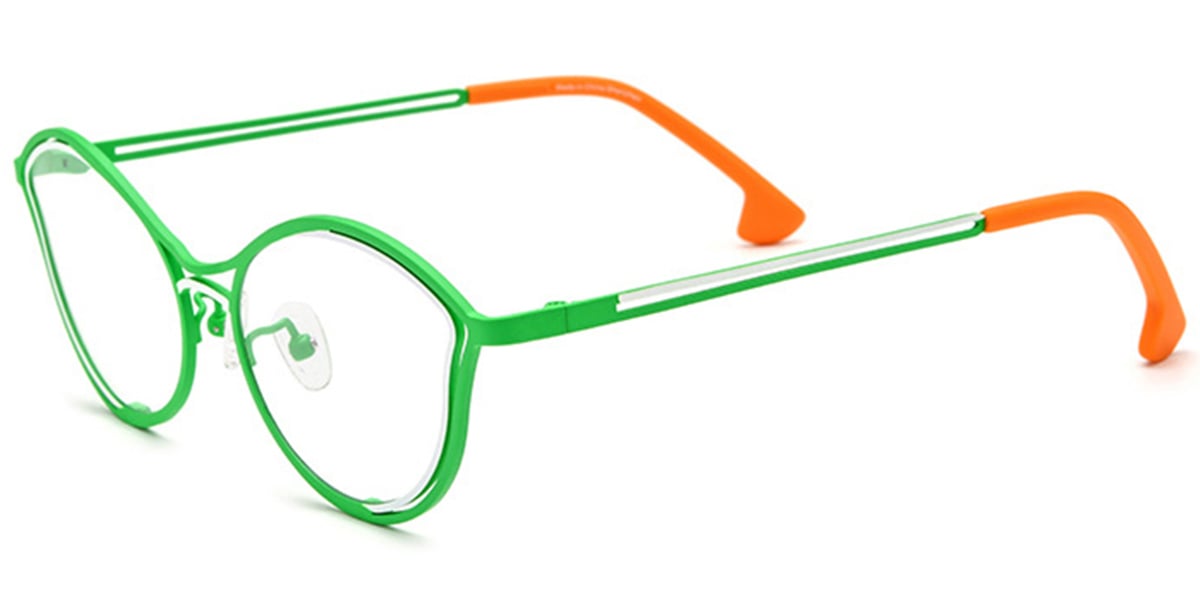 Titanium Cat Eye Frame F6780