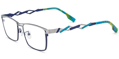 Titanium Rectangle Frame F8818