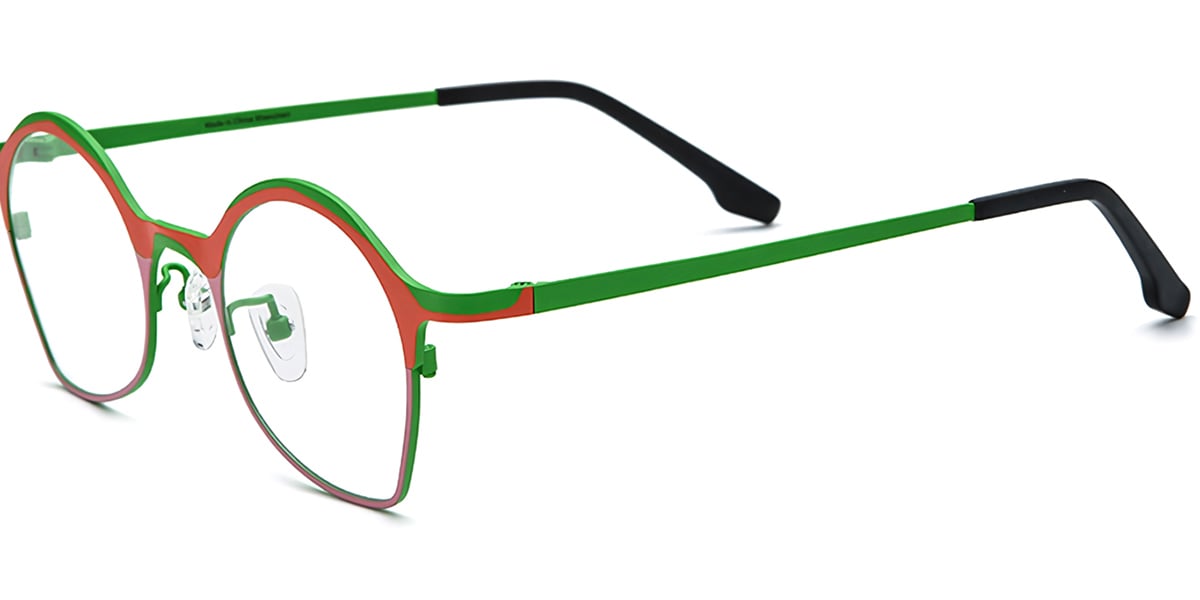 Titanium Geometric Frame F7298