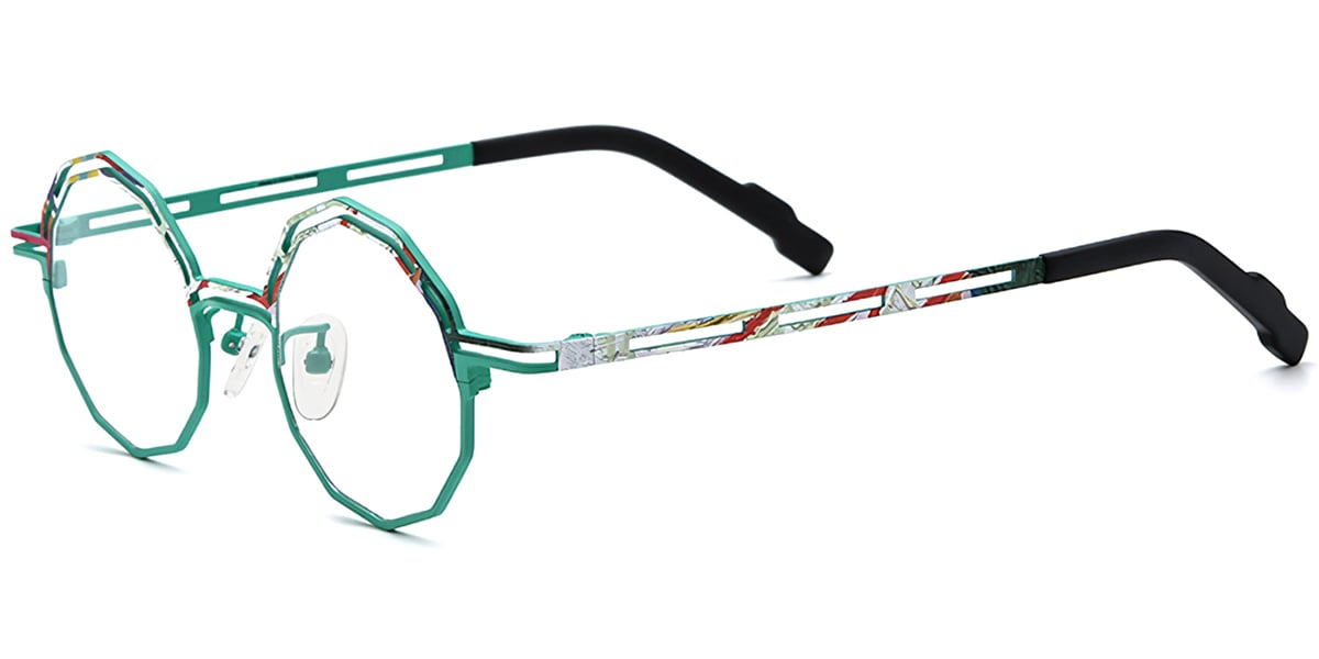 Titanium Geometric Frame F7574