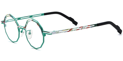 Titanium Geometric Frame F7574