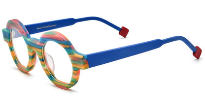 Acetate Round Frame F6404