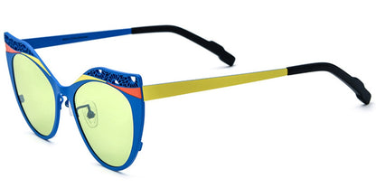 Titanium Cat Eye Sunglasses SG6907