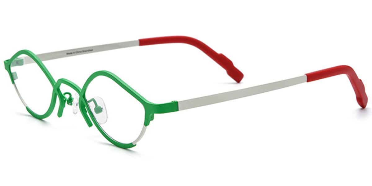 Titanium Geometric Frame F6803