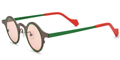 Titanium Round Sunglasses SG6860