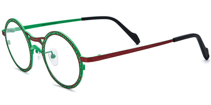 Titanium Round Frame F7401