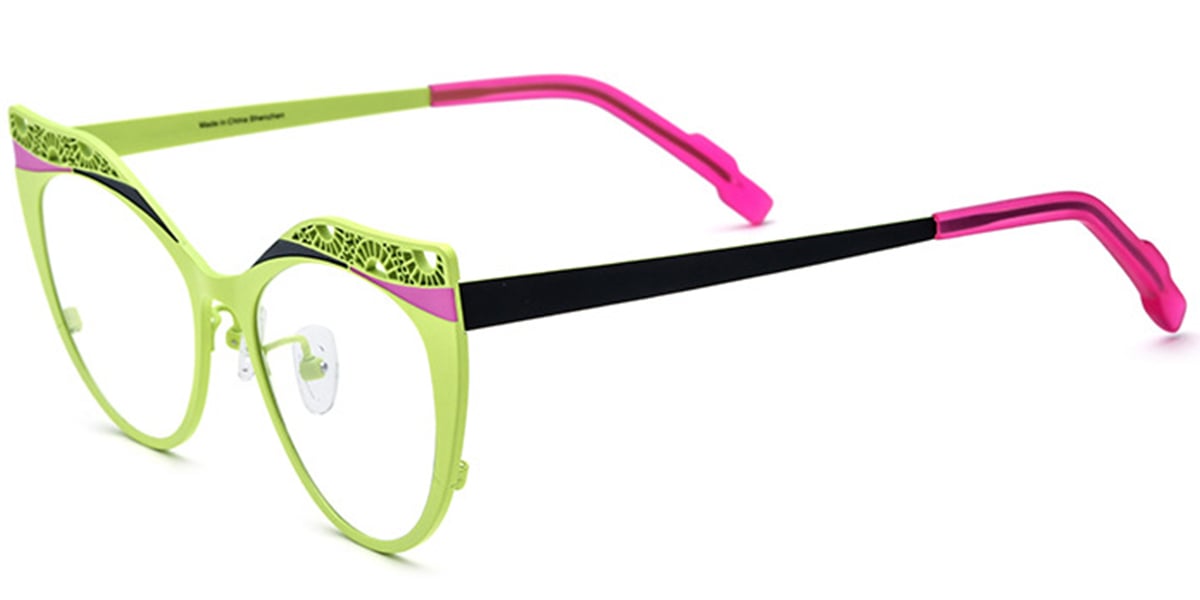 Titanium Cat Eye Frame F6906