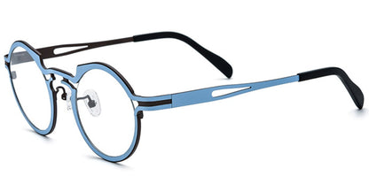 Titanium Round Frame F7019
