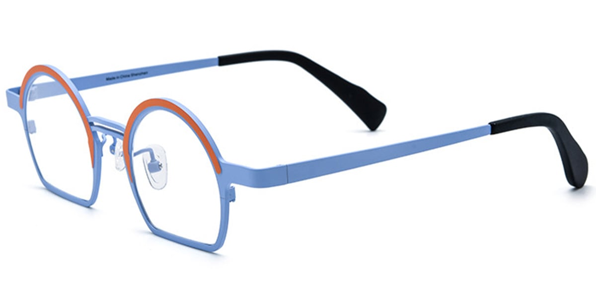 Titanium Geometric Frame F7021