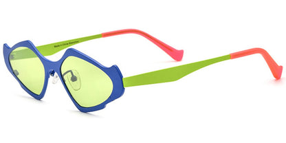 Titanium Geometric Sunglasses SG6779