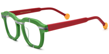Acetate Square Frame F6432