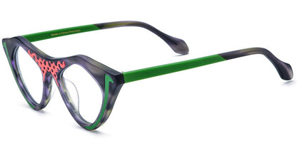 Acetate Cat Eye Frame F6898