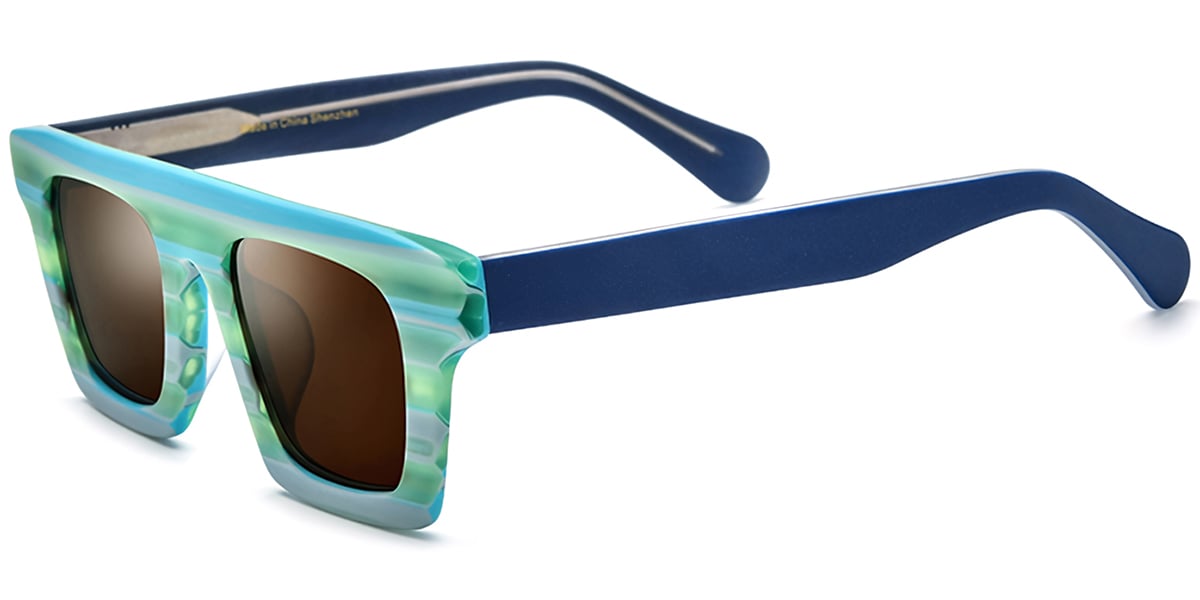 Acetate Square Sunglasses SG7173