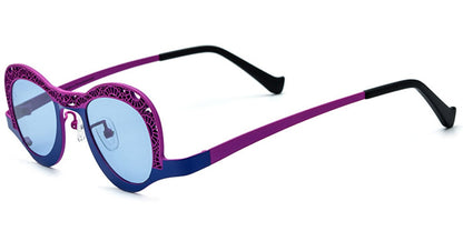 Titanium Geometric Sunglasses SG7016