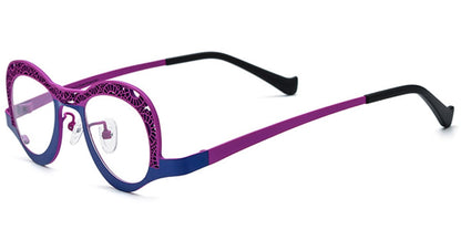Titanium Geometric Frame F7015