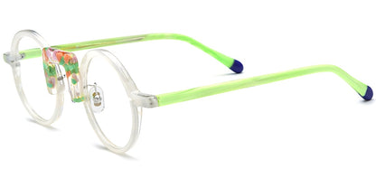 Acetate Round Frame F7296