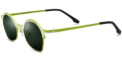 Titanium Geometric Sunglasses SG7311