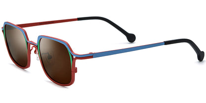 Titanium Rectangle Sunglasses SG7315