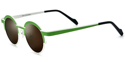Titanium Round Sunglasses SG7018