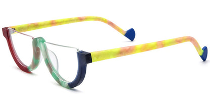 Acetate Geometric Frame F6677
