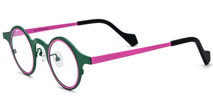Titanium Round Frame F6859