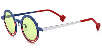 Titanium Round Sunglasses SG6871