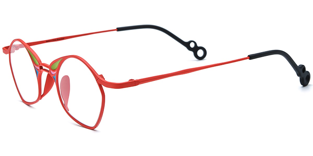 Titanium Geometric Frame F7318