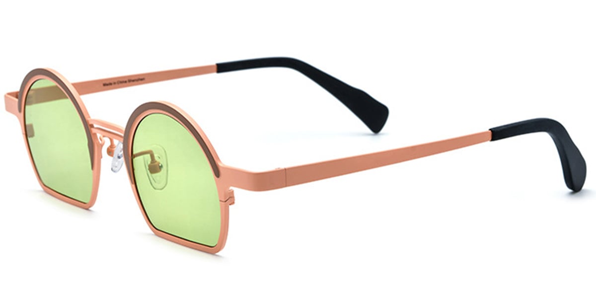 Titanium Geometric Sunglasses SG7022
