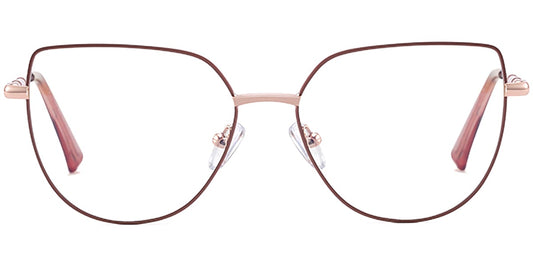 Metal Cat Eye Frame F7216