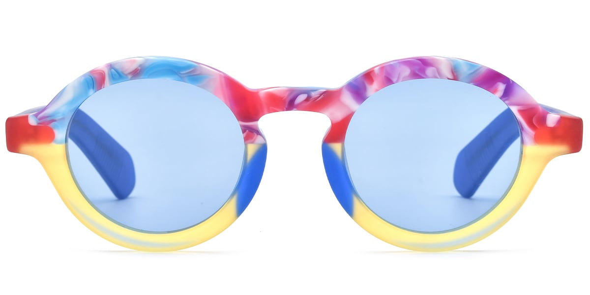 Acetate Round Sunglasses SG5848