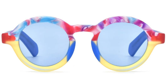 Acetate Round Sunglasses SG5848