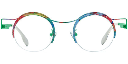 Titanium Round Frame F7917
