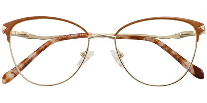 Acetate Metal Square Frame F9013