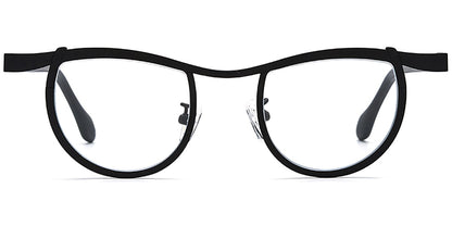 Acetate Titanium Geometric Frame F7540