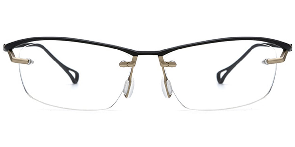 Titanium Rectangle Frame F7036