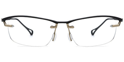 Titanium Rectangle Frame F7036