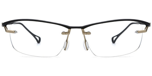 Titanium Rectangle Frame F7036