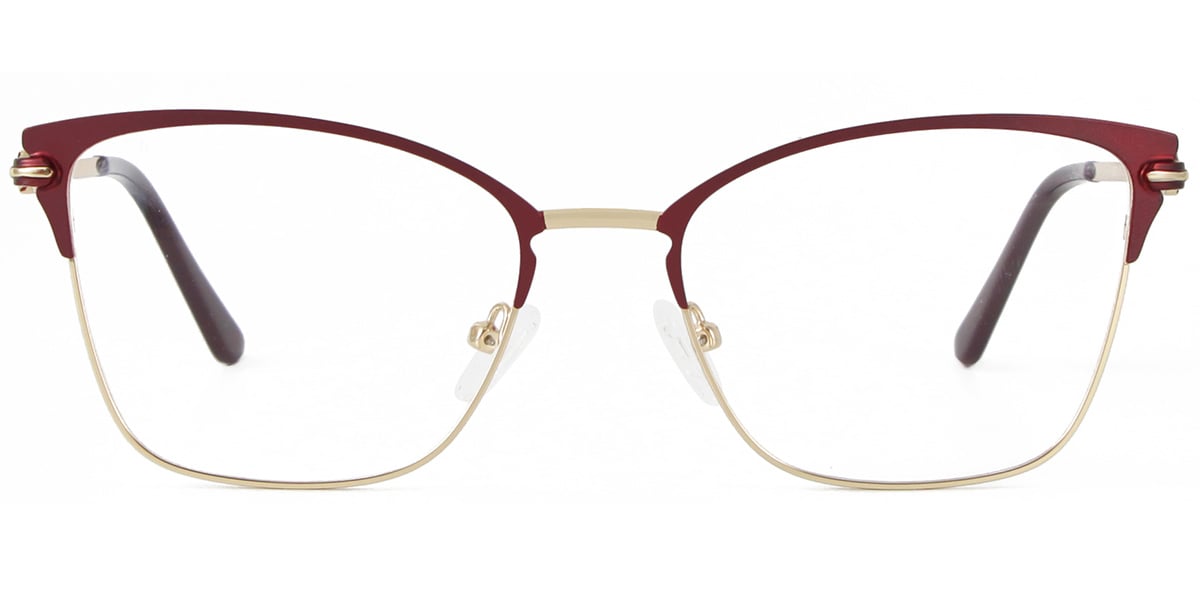 Acetate Metal Cat Eye Frame F8874