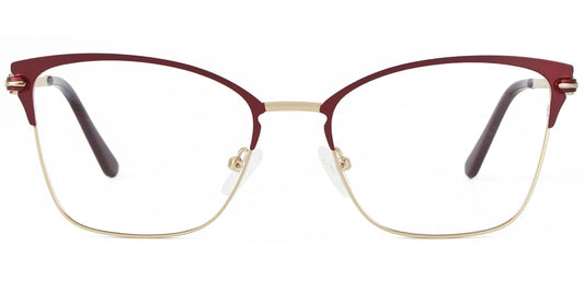 Acetate Metal Cat Eye Frame F8874