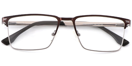 Acetate Metal Rectangle Frame F8735
