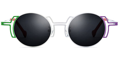 Titanium Round Sunglasses SG7308