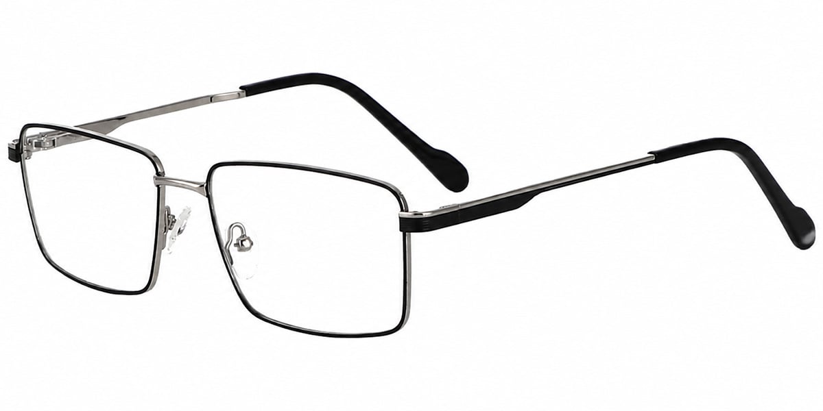 Acetate Metal Rectangle Frame F9347