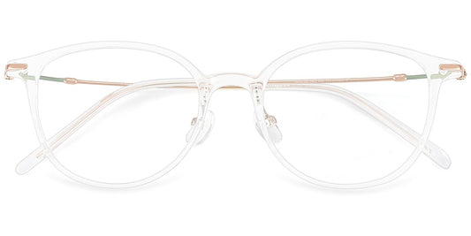 Acetate TR Titanium & Square Frame F9984