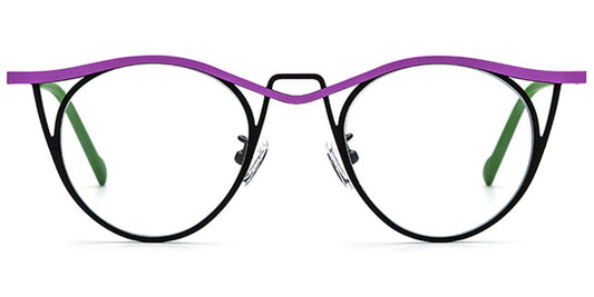 Titanium Cat Eye Frame F7042