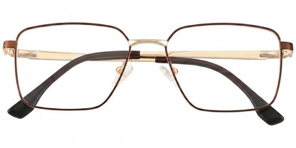 Acetate Metal Square Frame F9009