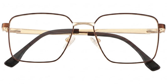 Acetate Metal Square Frame F9009