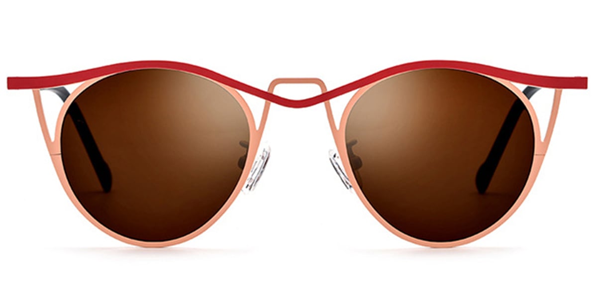 Titanium Cat Eye Sunglasses SG7043